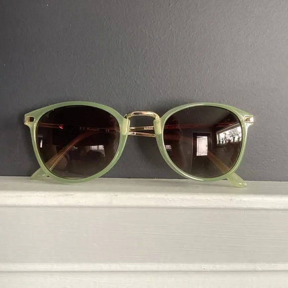 Mint Green Castro Sunglasses - Picture 2 of 9